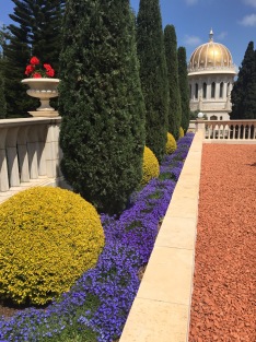 Spheres and Colors, Baha'i Gardens, Haifa