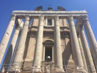 Temple and Church, Roman Forum