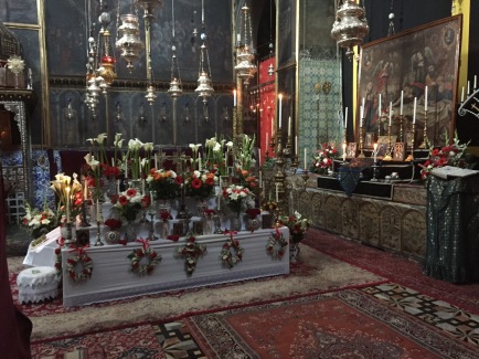 Good Friday Armenian Burial Service -- Jesus' bier now honored properly